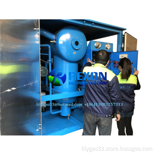 Transformer Oil Filtration Machine with Oil Filling, Vacuum Evacuation Function